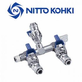 nitto kohki日东工器RE-PV-30型排气多道接头